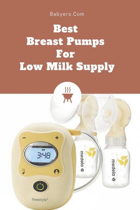 best breast pump for low milk supply