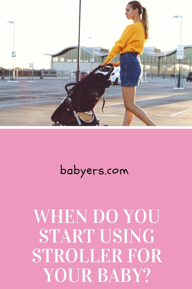 when can you use a stroller without car seat