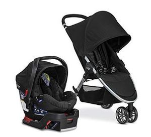 When can baby sit in stroller without car seat