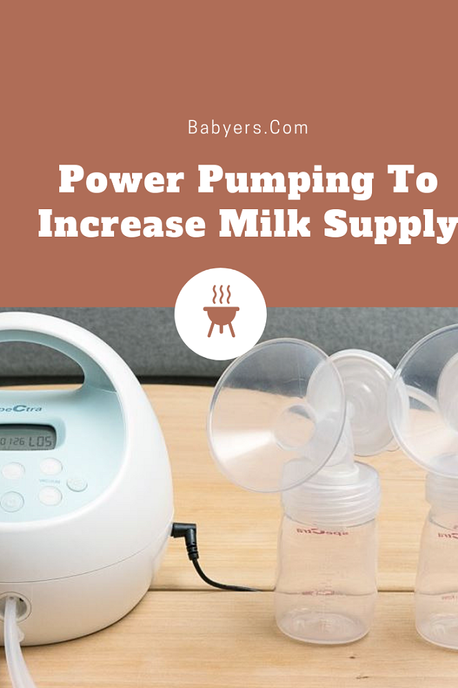 Power Pumping To Increase Milk Supply