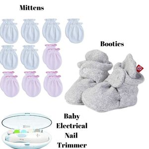 baby mittens,baby booties, baby electrical nail trimmer