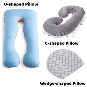 U-shaped pregnancy pillow