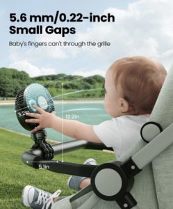 Gaiatop Mini Portable Stroller Fan